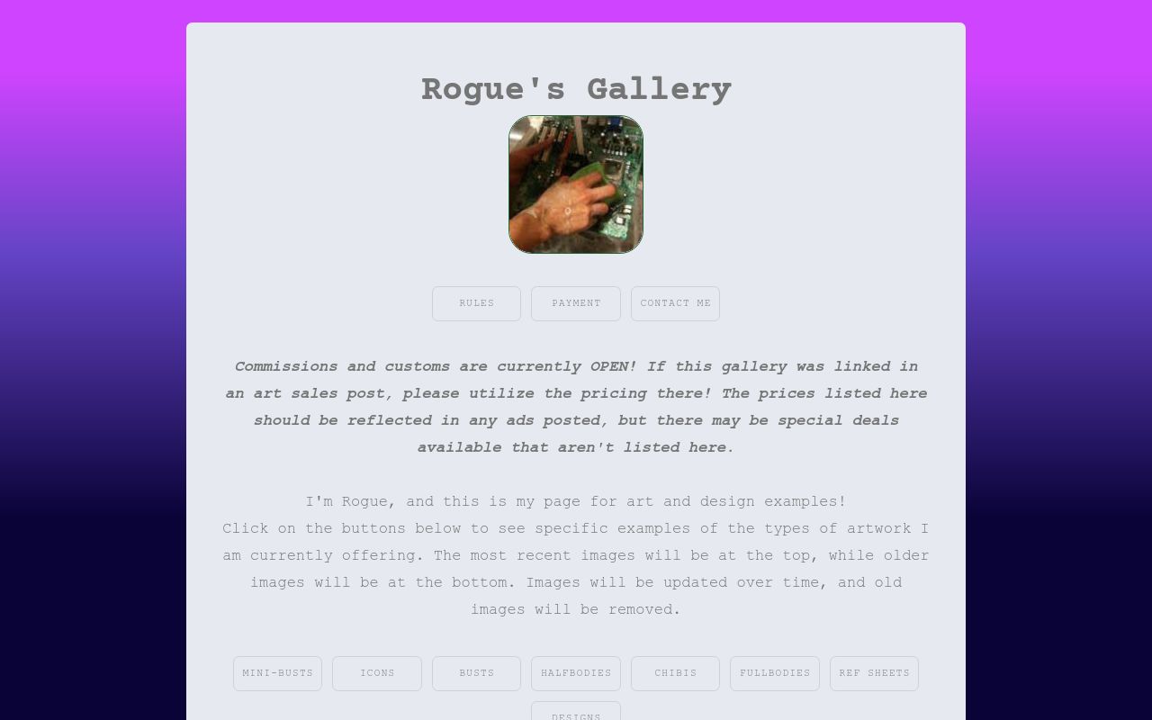 Rouge's Art Examples